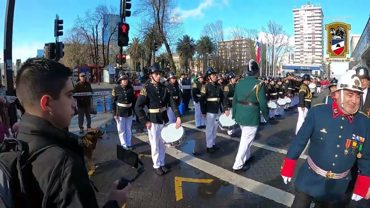 Desfile Día Nacional del Bombero 2023, Cuerpo de Bomberos de Temuco