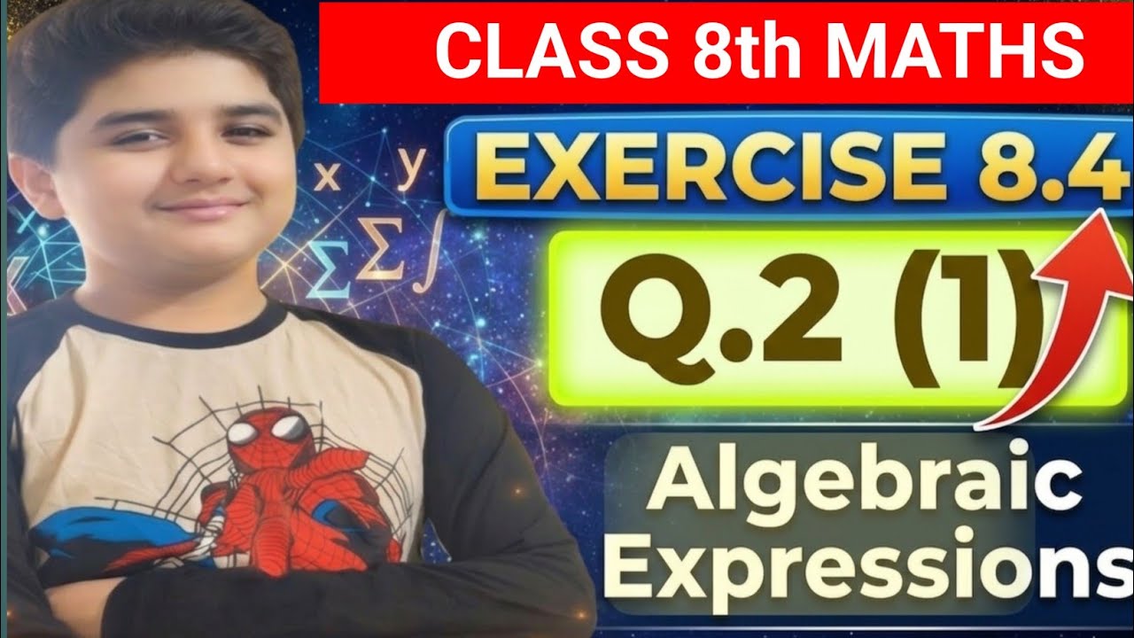 Option 1 (Most Searchable)Class 8 Maths | Algebraic Expressions Ex 8.4 Q2 (i) | NCERT  Easy Method l
