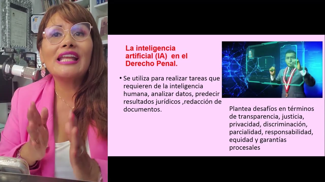IA juez experto en la valoración de la prueba Penal. abogada María Guzmán 992718918