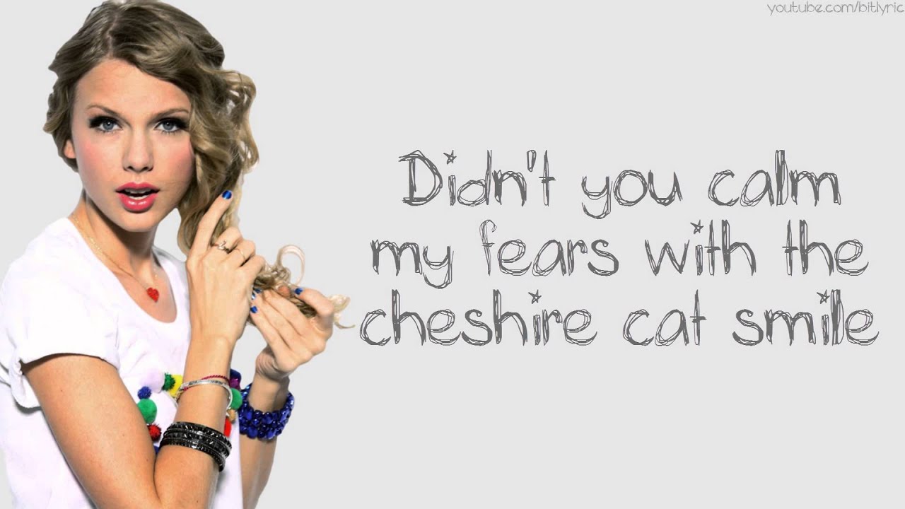 Taylor Swift - Wonderland (Lyrics)