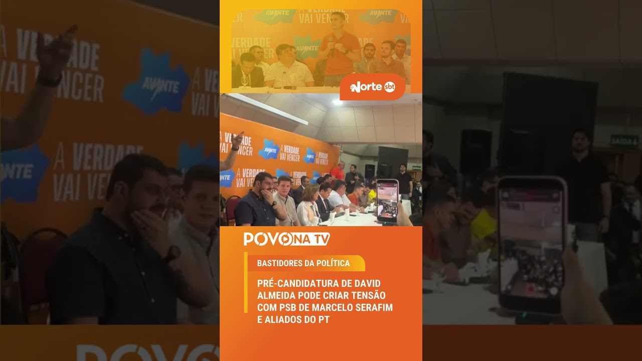 Pré-candidatura de David Almeida pode criar tensão com PSB de Marcelo Serafim e aliados do PT