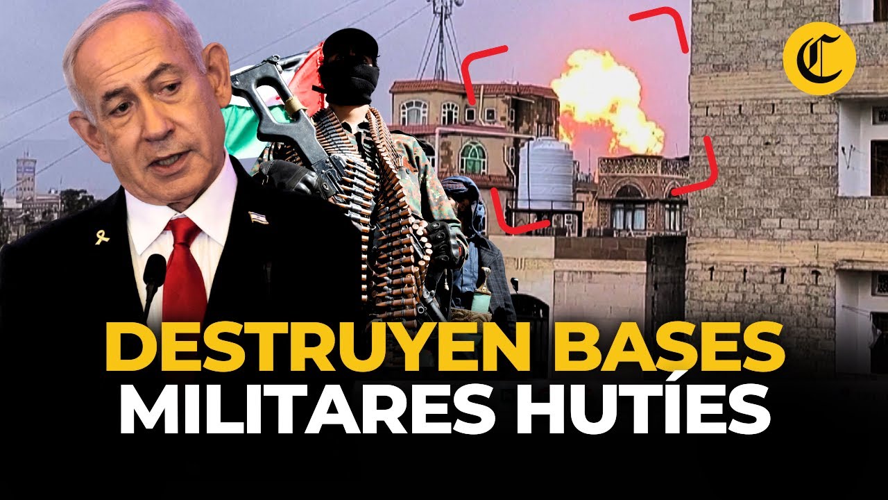 Israel bombardea bases militares de los Hutíes en la capital de Yemen | El Comercio