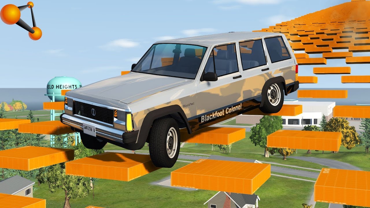 BeamNG.drive - Descent on Slabs