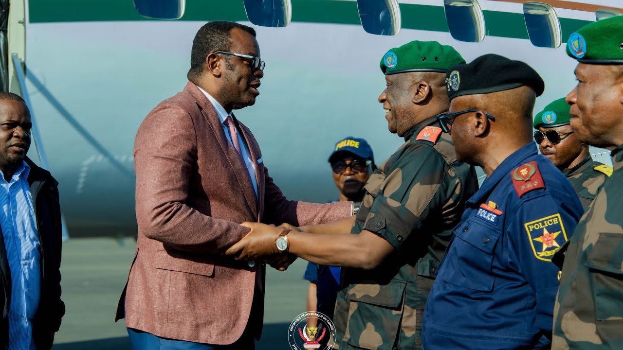 LE VPM JEAN-PIERRE LIHAU, A ÉTÉ ACCUEILLI CHALEUREUSEMENT A BUNIA AUX COTES DU LTGEN LUBOYA #lihua 