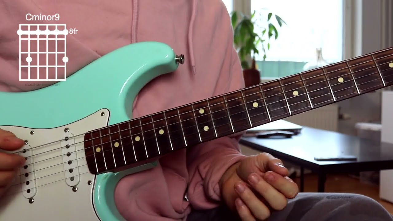 Simple R&B Guitar Lesson  - a VERY popular chord progression