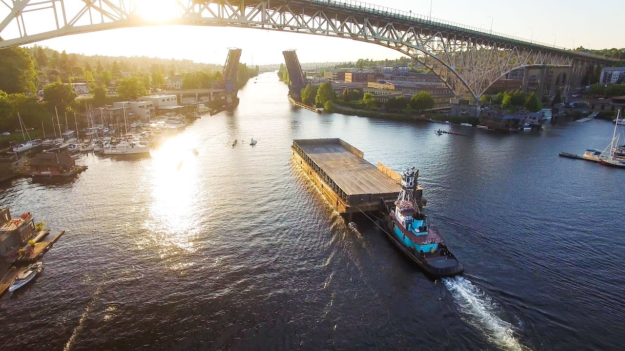 Seattle by Drone in 4K