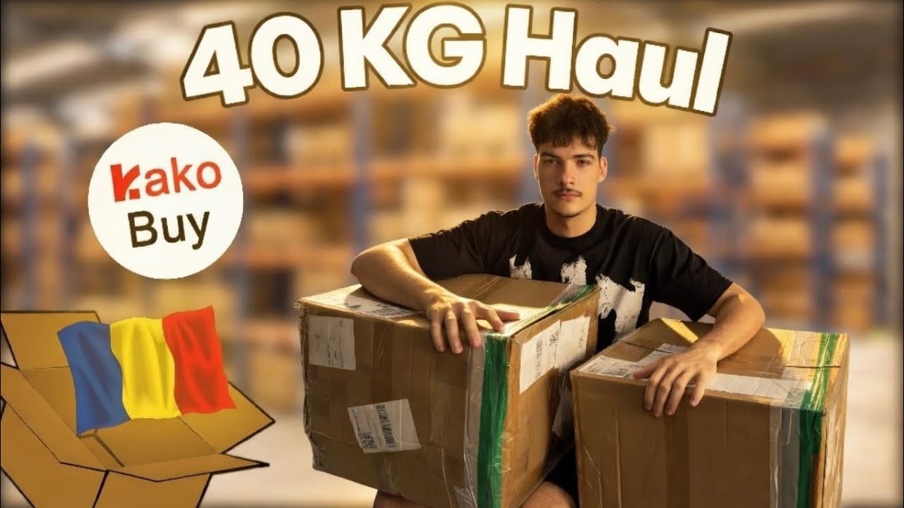 Opening My Massive 40 KG Haul From KakoBuy To Romania