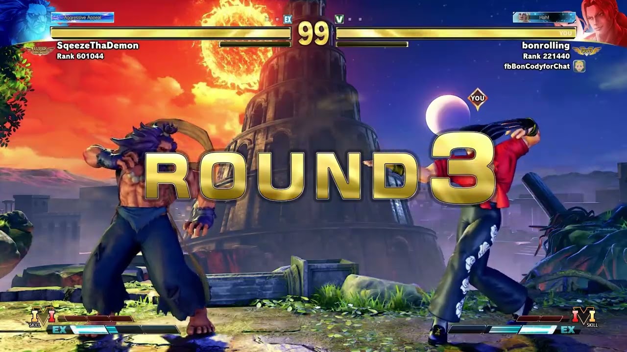 SFV - bonrolling, HIMATER, SqeezeThaDemon