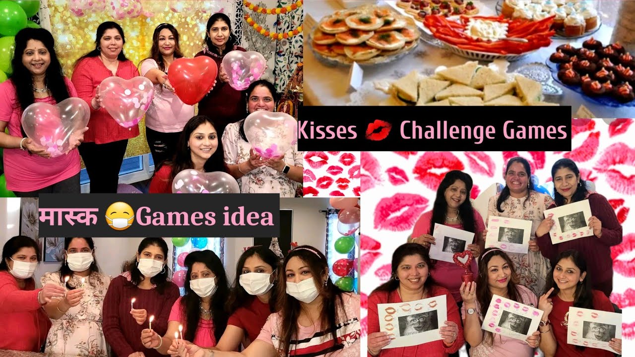 One Minute Kisses Games idea! Indian ladies Kitty Party in America!Fun,Food,Games and dance💃!Vlogs!