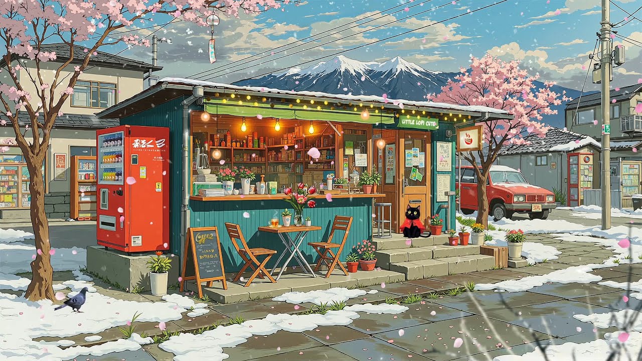 Good Morning Vibes ☕ Just You and Your Coffee for Peaceful Days 🌸 Lofi Hip Hop - Spring Lofi