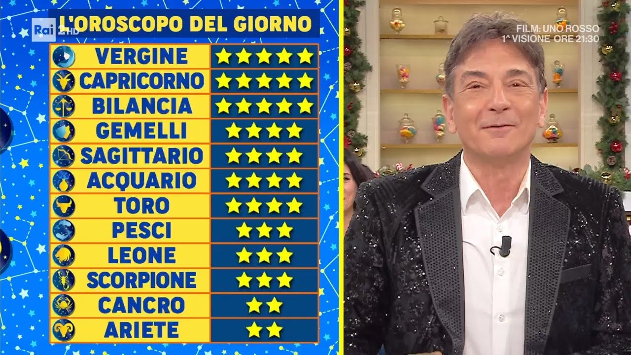 L'oroscopo di Paolo Fox - I fatti vostri 23/12/2025