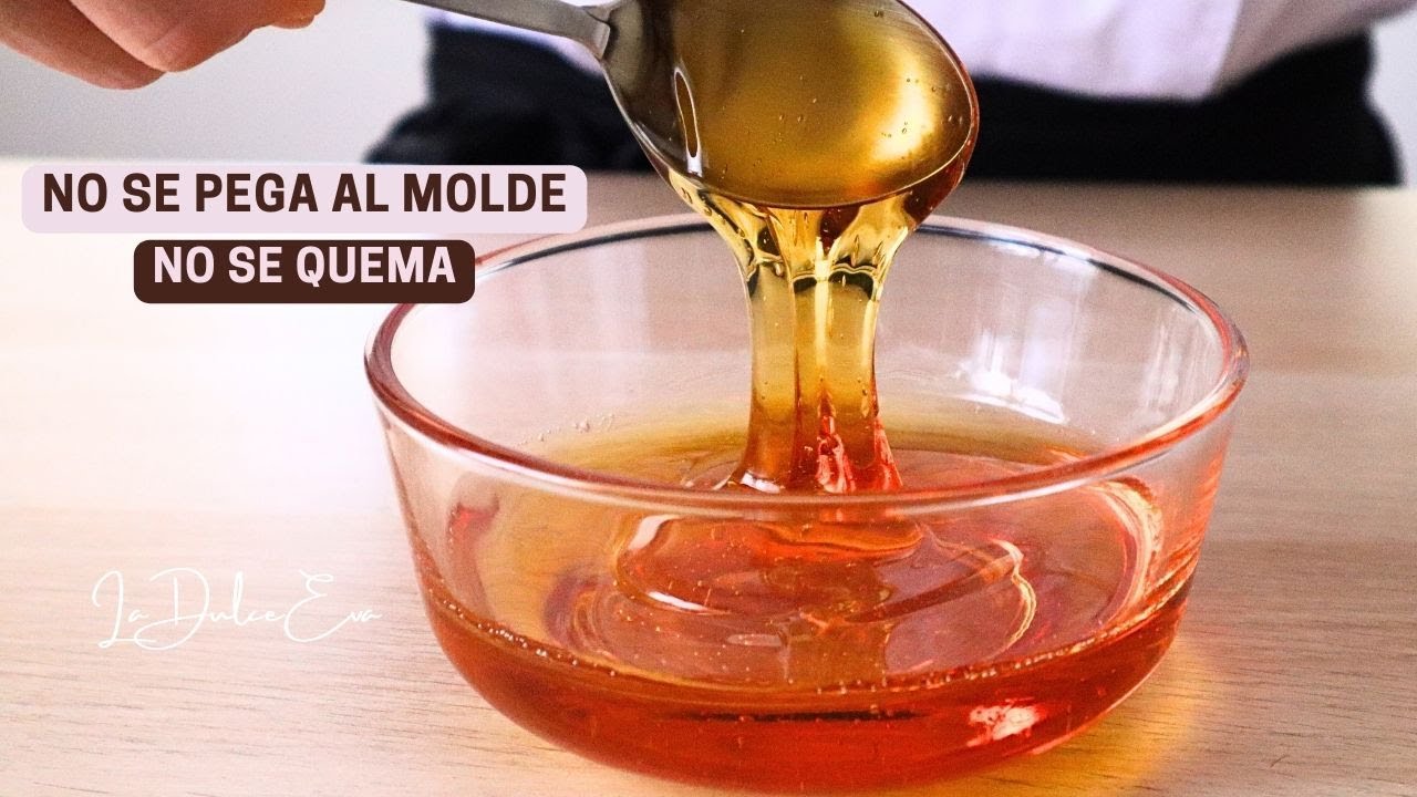 CARAMELO para FLANES, PUDIN,  BIZCOCHOS y TARTAS INVERTIDAS  | La Dulce Eva