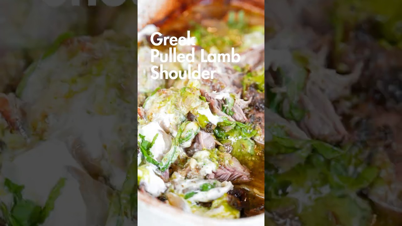 Slow Cooked Pulled Lamb with Chimichurri | Easy Crowd-Pleaser