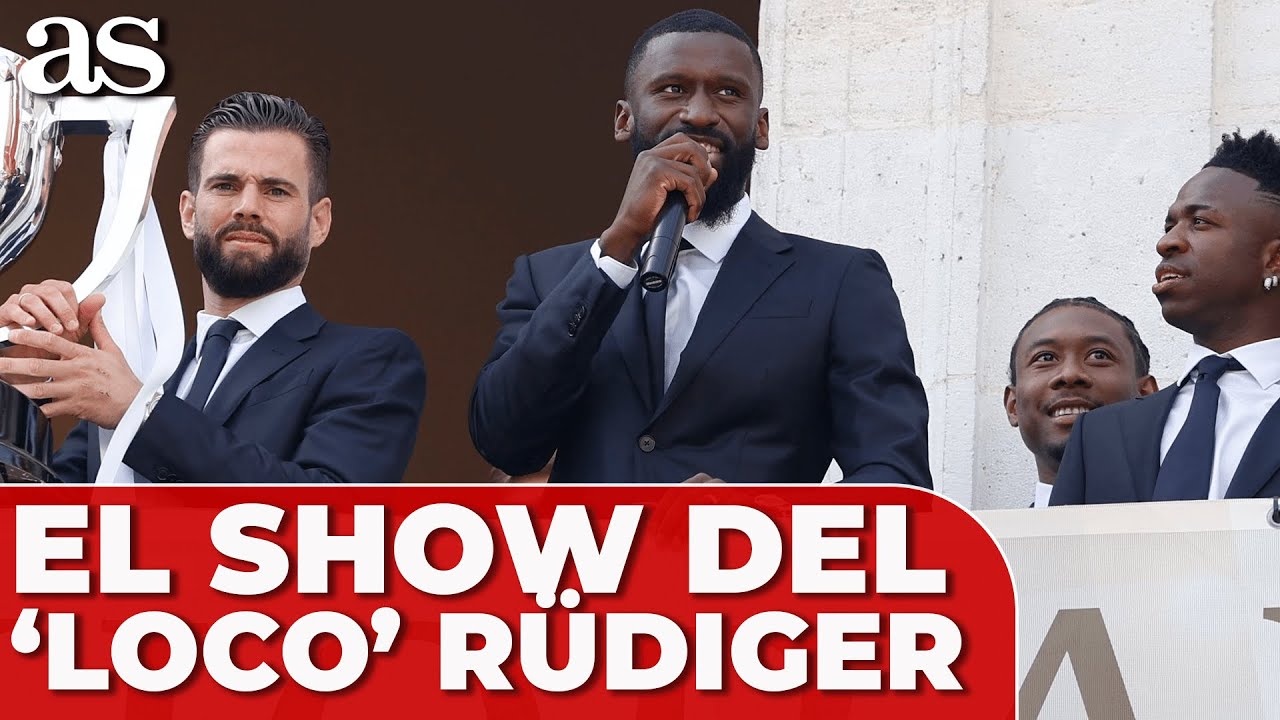 R&Uuml;DIGER, a la AFICI&Oacute;N REAL MADRID: 