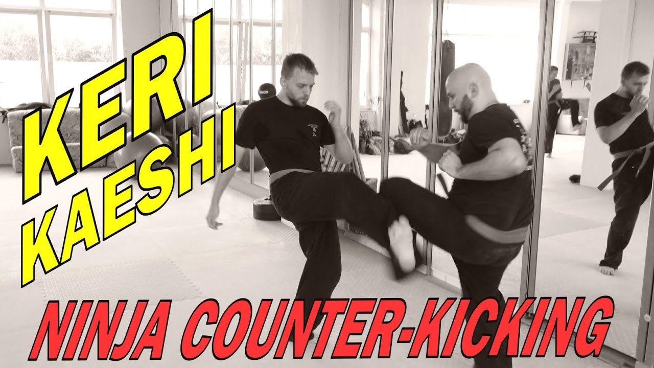 Ninja Counter Kicks! Keri Kaeshi vs. Mae Keri