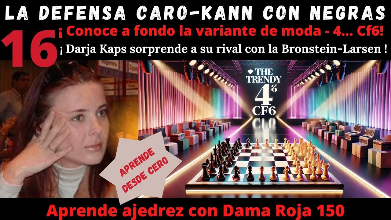 Caro-Kann | La variante de moda con 4…Cf6: ideas y partida modelo (Cap. 16)