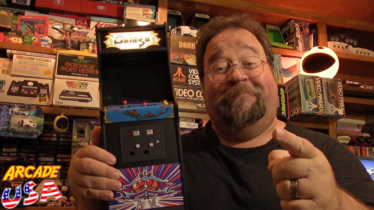 Quarter Scale Galaga Arcade Machine!