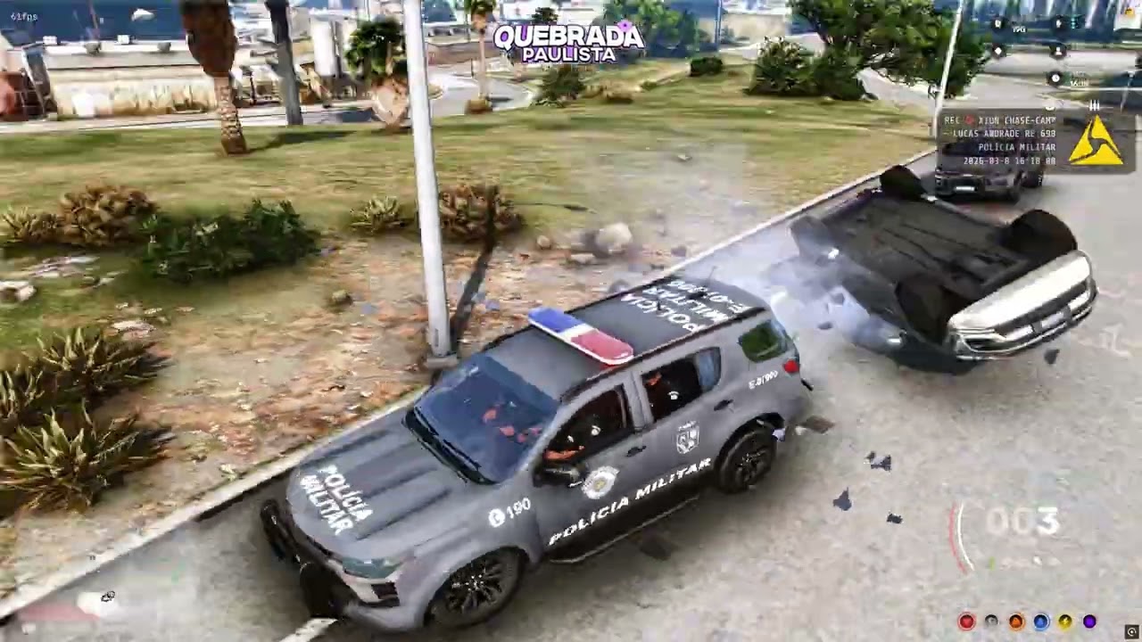 TENTOU DAR PINOTE E SAIU CHORANDO! | GTA RP