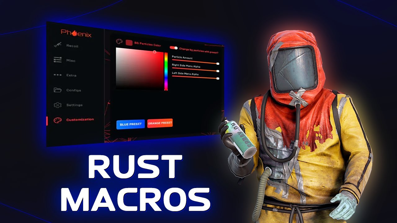Free Rust Macros No VAC | No Recoil Script + Fast Farming (Legit & Rage Settings)