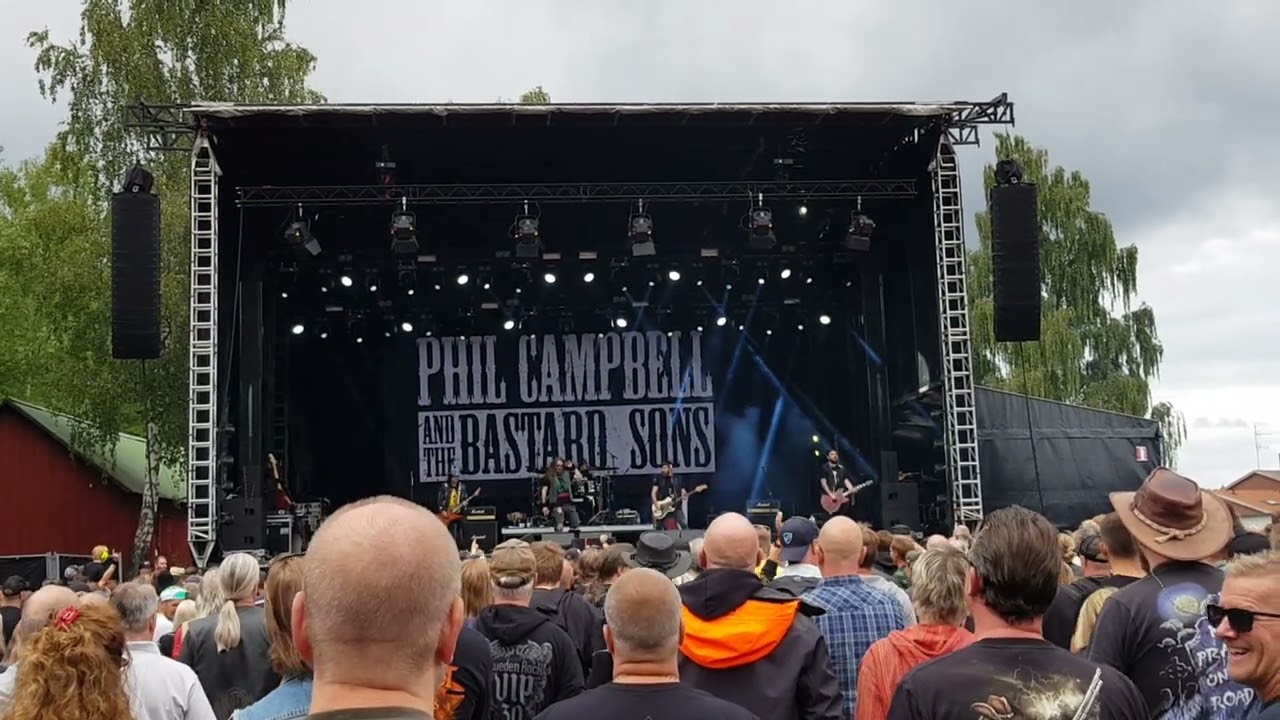 Phil Campbell and the Bastard Sons - Full Concert - 2023 - Rejmyre, Sweden, Skogsrøjet