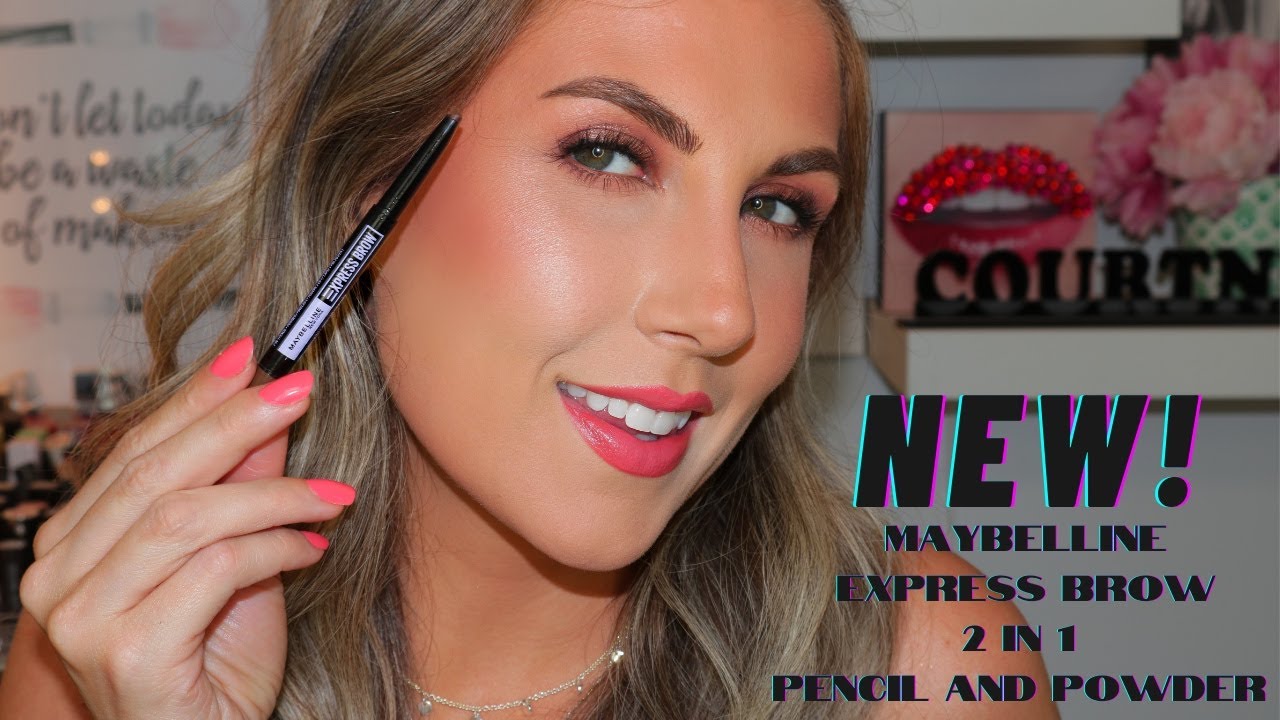 НОВИНКА MAYBELLINE EXPRESS BROW 2 В 1: КАРАНДАШ И ПУДРА