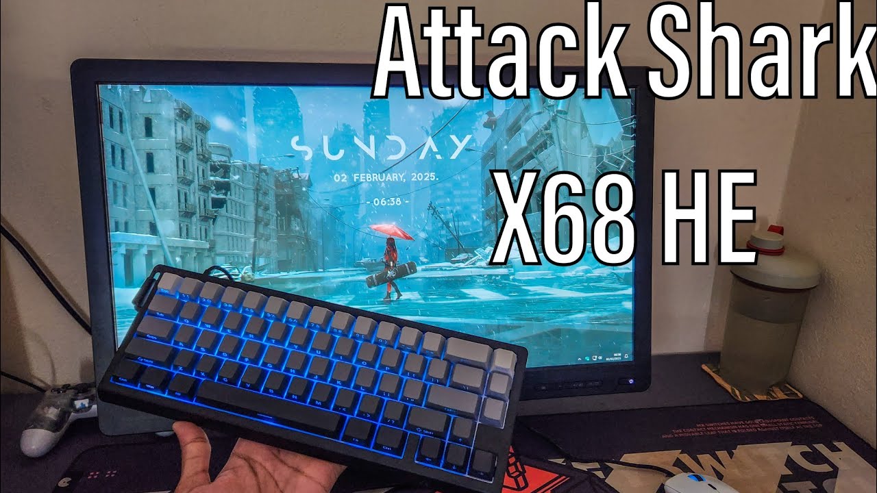 Attack Shark x68 HE | My first magnetic keyboard