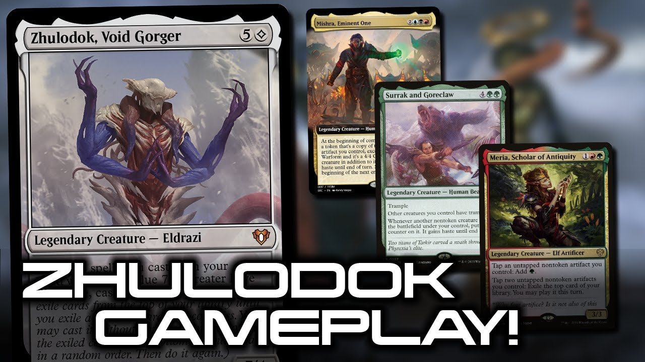 Zhulodok Eldrazi Deck MTG EDH Gameplay | tribalkai