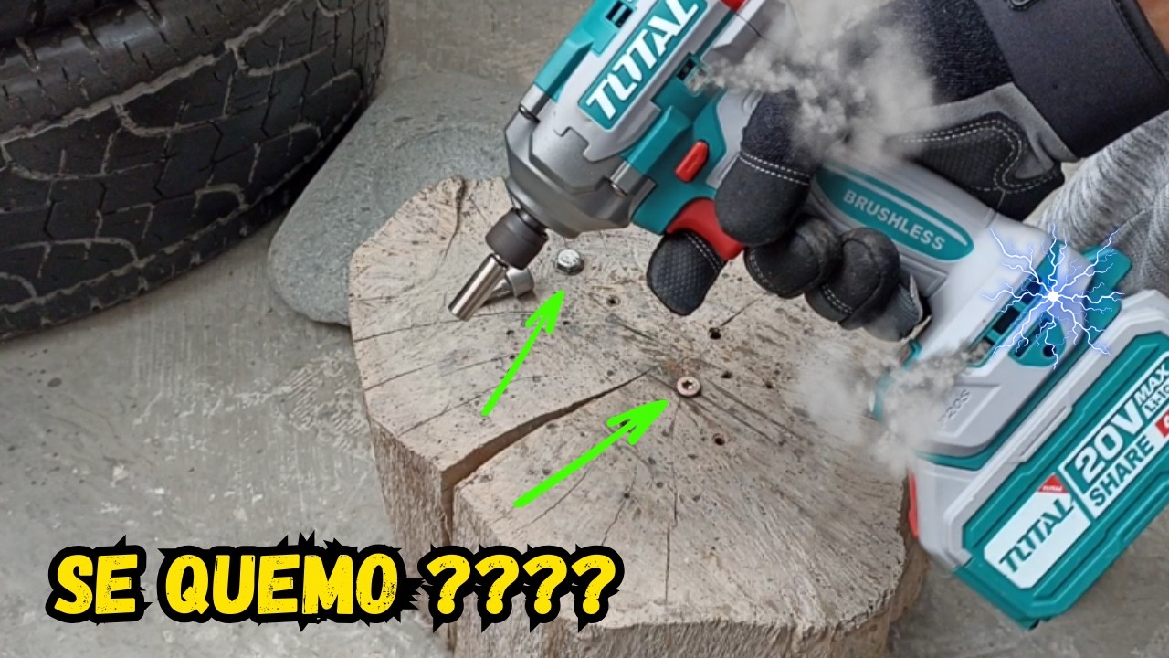 Puede con Todo? Probamos el Atornillador de Impacto TOTAL de 285 Nm al Límite