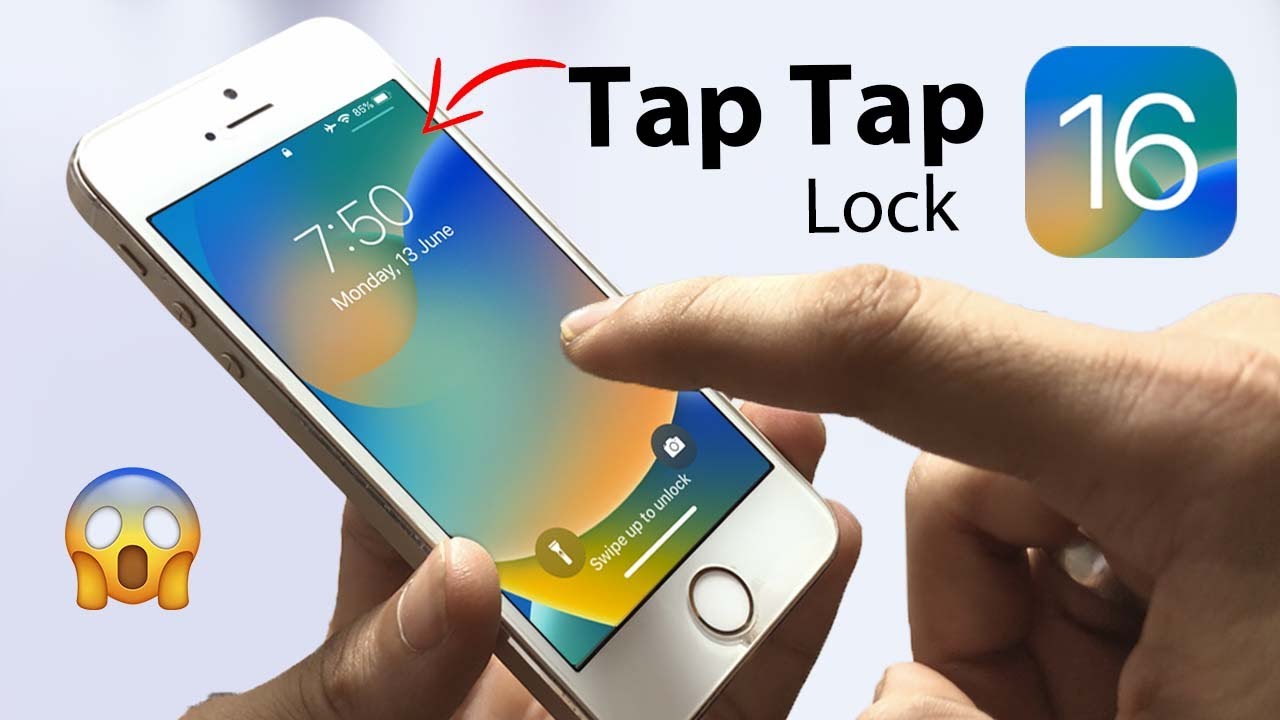 iOS16 - Double Tap Lock iPhone - Must Enable🔥🔥