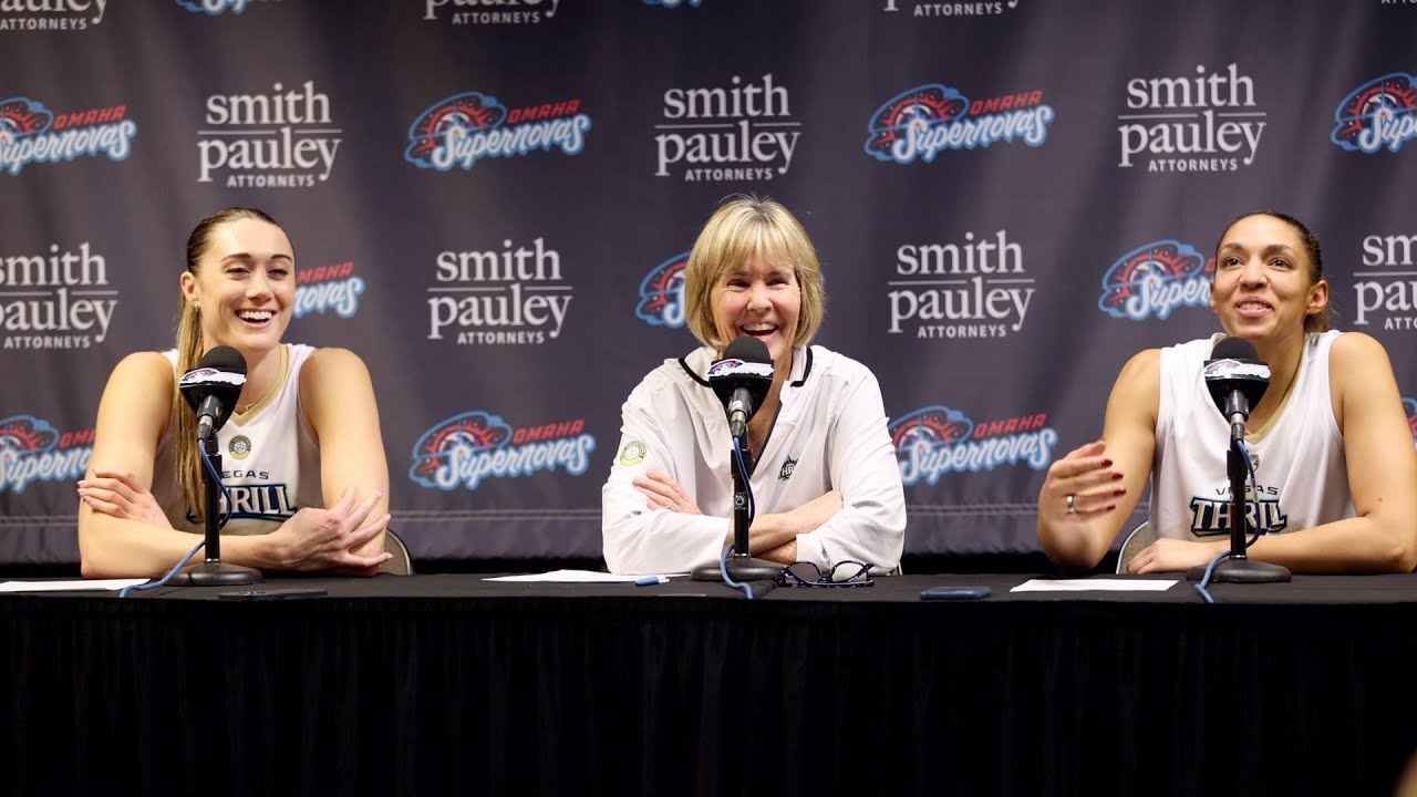 Full Vegas Thrill press conference following win over Omaha Supernovas