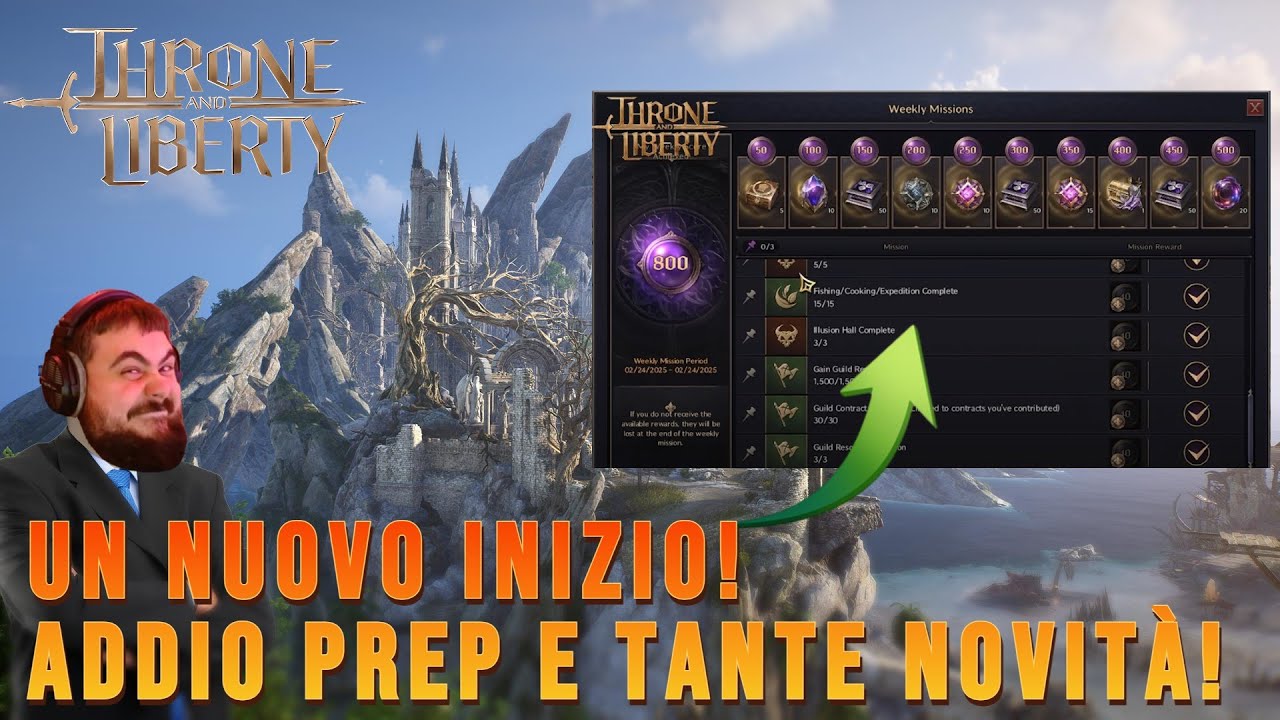 CAMBIO DI ROTTA e tanti motivi per tornare a giocare! TICO TALKS e novità - Throne and Liberty ita