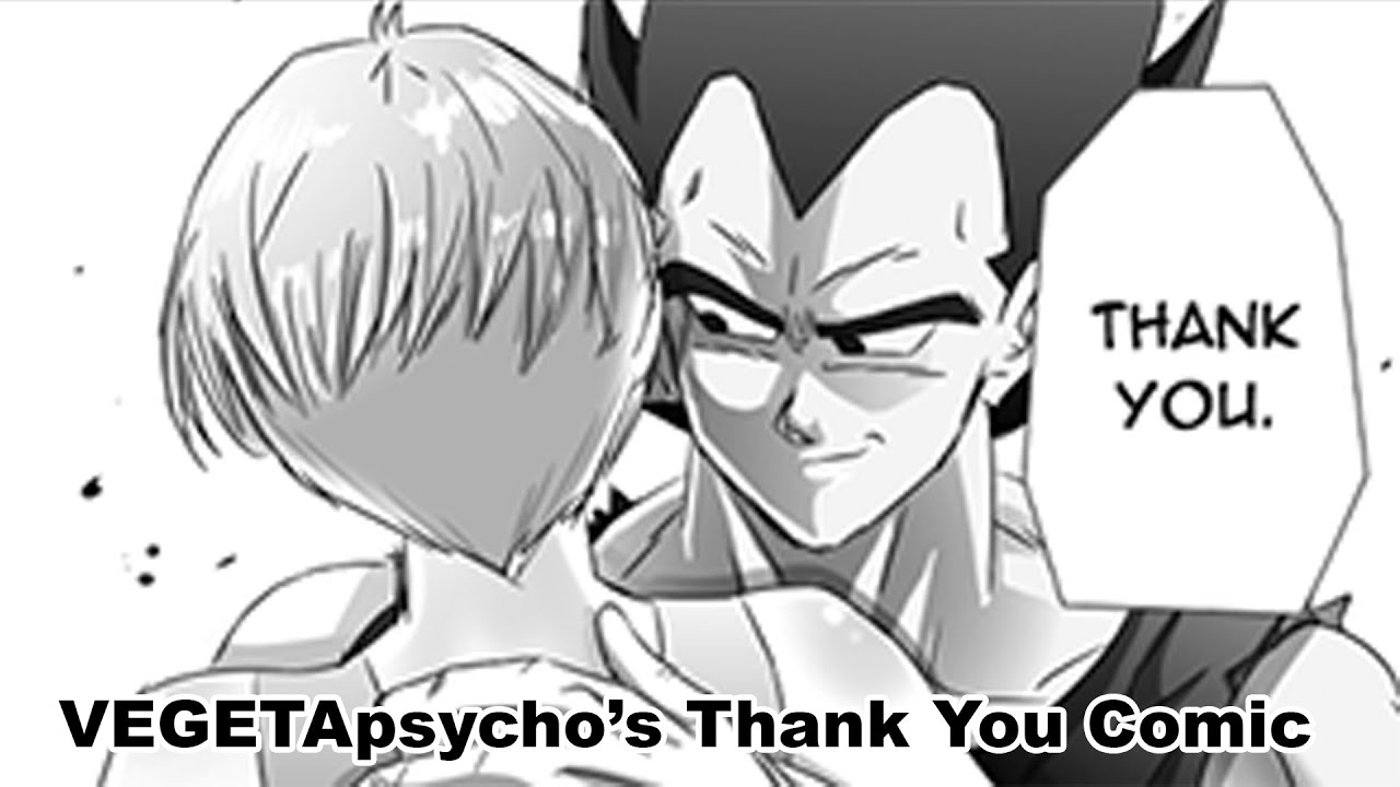 Thank you a Dragon Ball Z Vegeta & Bulma comic by VEGETApsycho