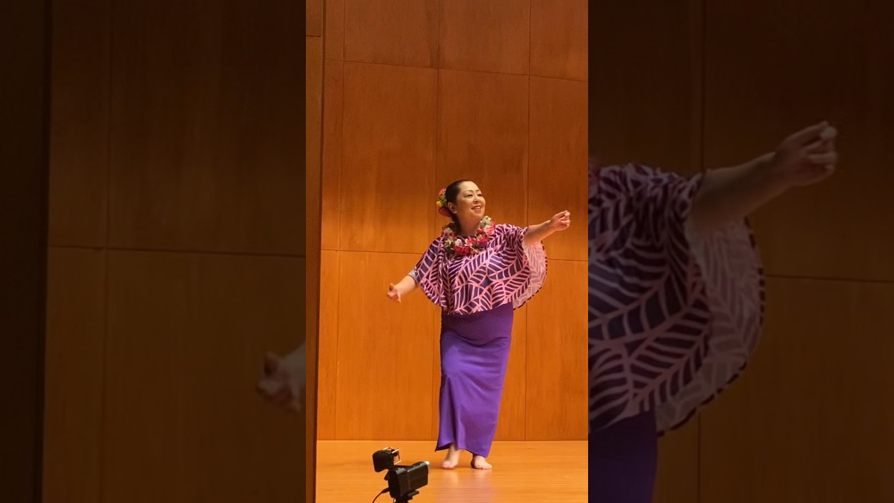 笑顔のフラは人を笑顔にする✨ #フラダンス #dance #hawaiiandancer #ダンス #hula #huladancer #hulaislife #huladance