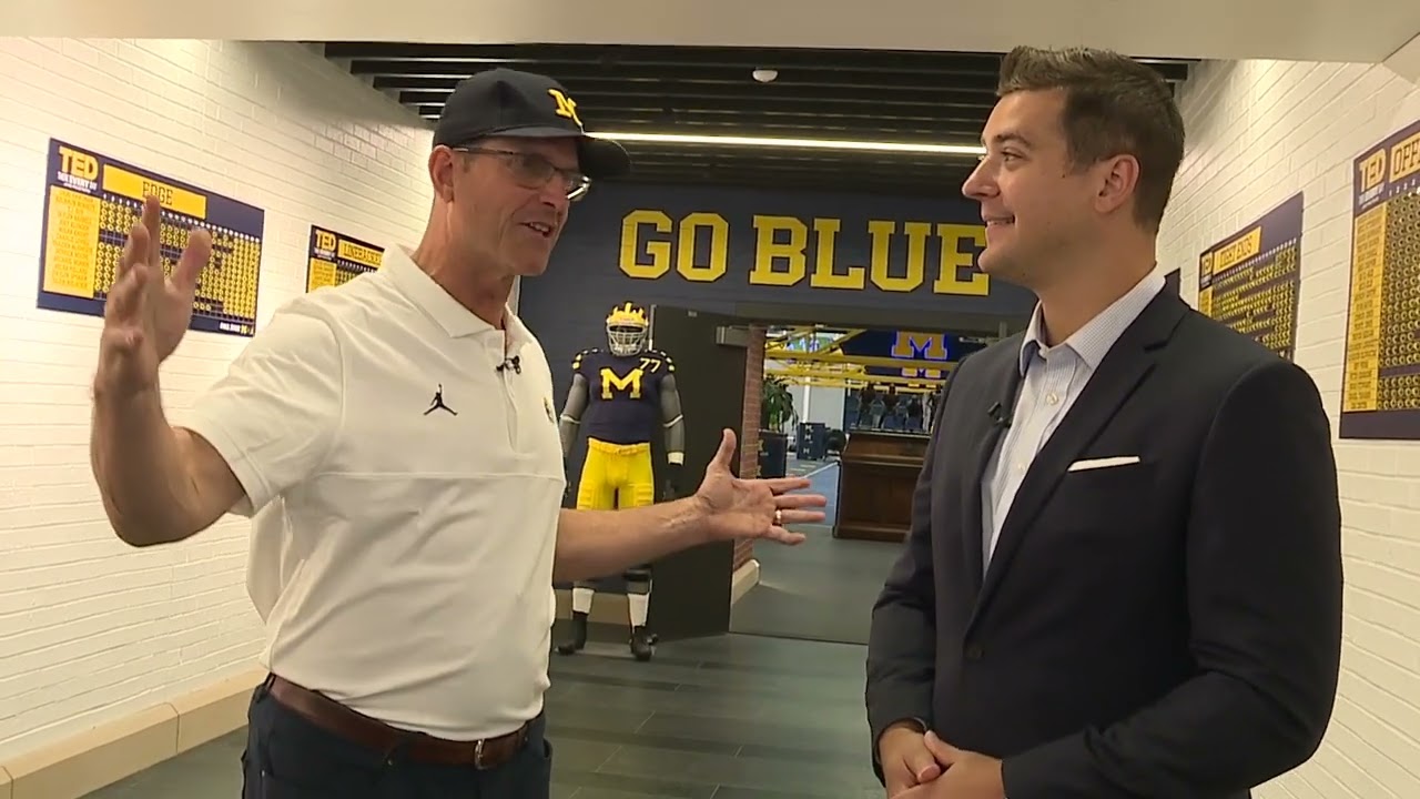 Michigan naming Big House tunnel after Lloyd Carr: Jim Harbaugh calls Carr gritty and great