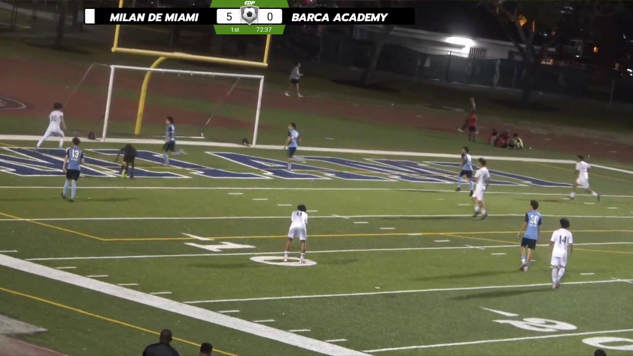 MILAN DE MIAMI vs BARCA ACADEMY