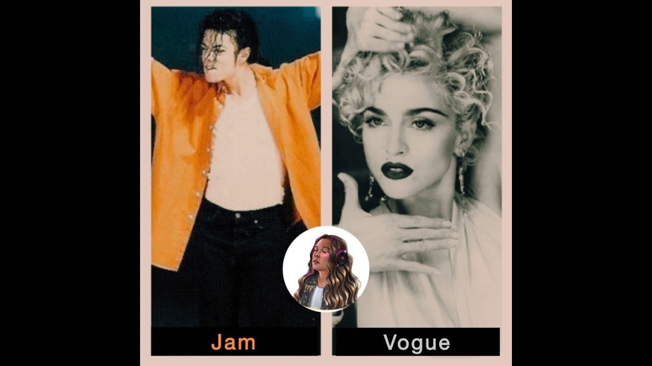 Jam x Vogue - Michael Jackson vs Madonna mashup (Em J Jax)