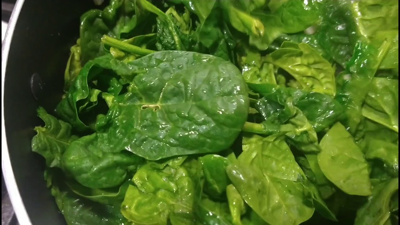 spinach recipe/guyanese style callaloo recipe (vegan option )