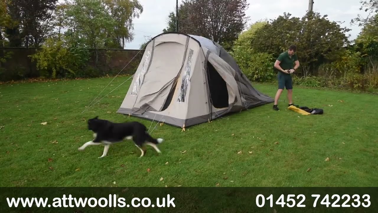 Kampa Sandwood Tent Pitching & Packing (Tutorial) Video