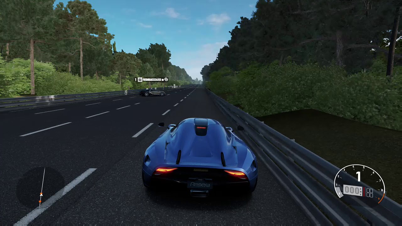 Forza 7 Drag race: Bugatti Chiron vs Koenigsegg Regera vs Ultima Evolution 1020