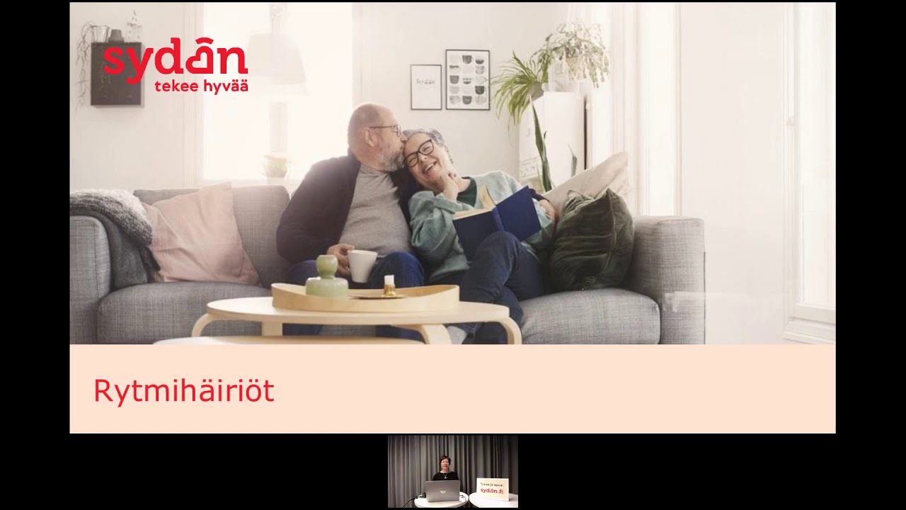 Sydänliiton verkkoluento | Sydämen rytmihäiriöt