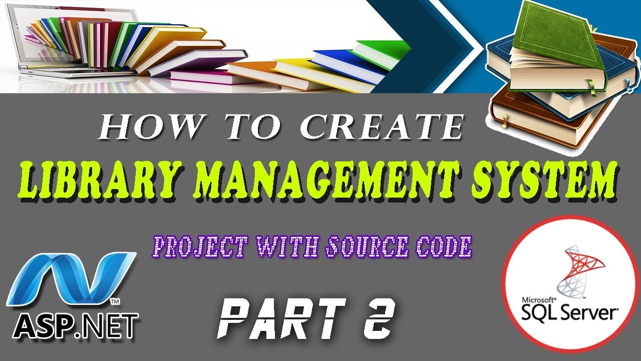 Library Management System Project in ASP.NET | Login & Registration | Part-2