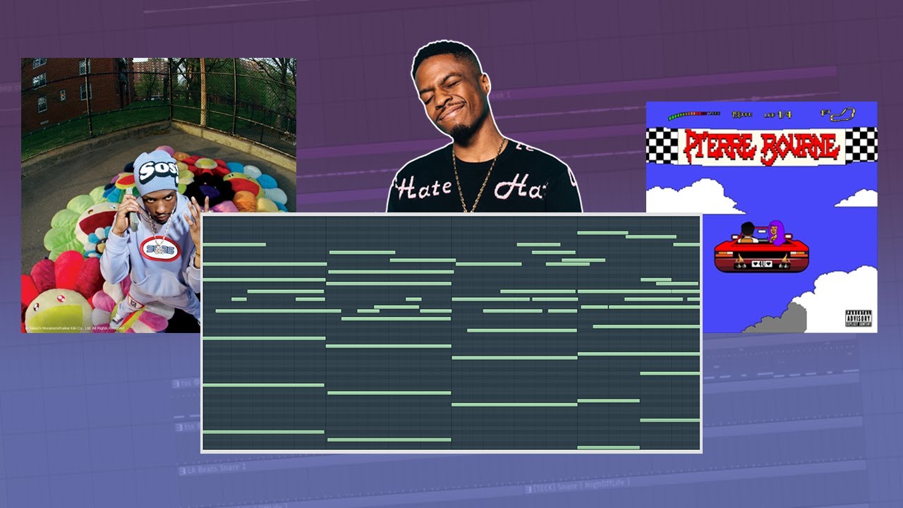 How to make beats for The Life of Pierre 5 - Pierre Bourne type beat tutorial FL Studio 2021