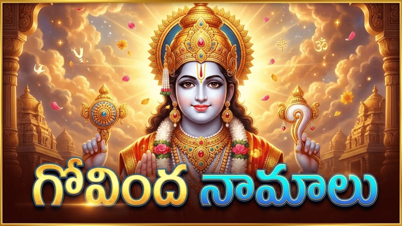 శ్రీ గోవింద నామాలు | Sri Govinda Namalu in Telugu #dharmikakathalu