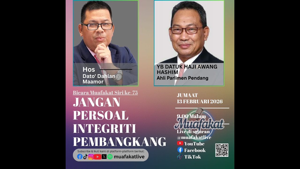Bicara Muafakat Siri 74 NARATIF MADANI PUNCA KEKALUTAN
