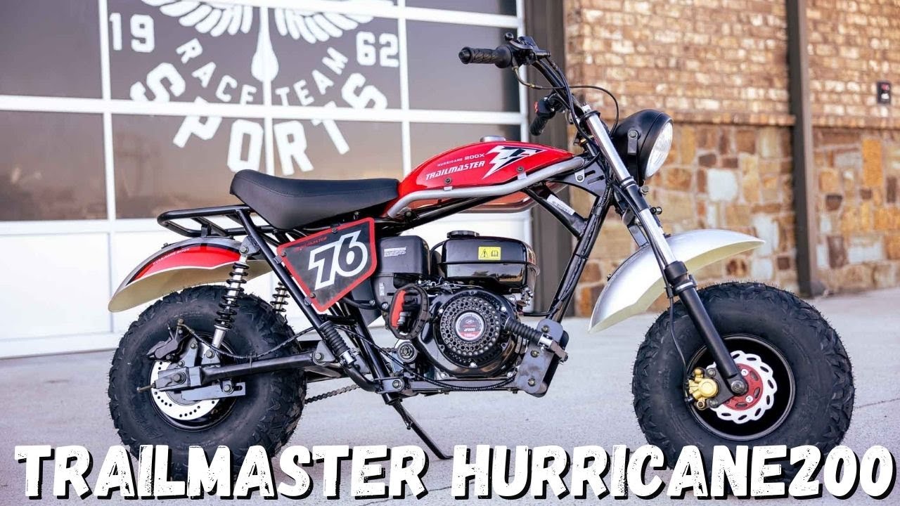 TrailMaster Hurricane 200X Mini Bike | Ride The Hurricane