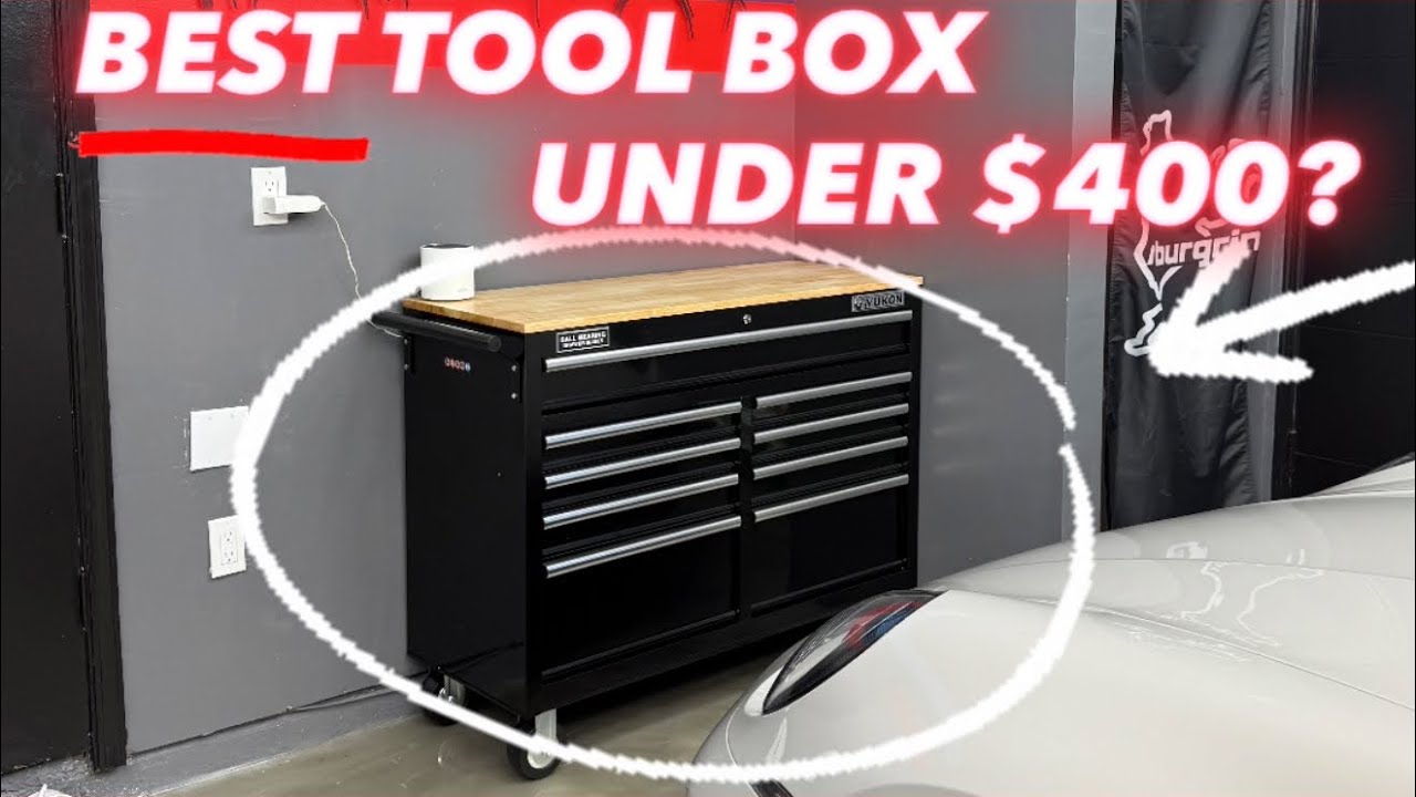 Распаковка знаменитого ящика для инструментов Harbor Freight Yukon.