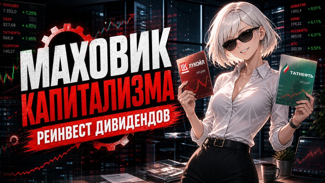 Дивиденды Лукойл - Татнефть - РЕИНВЕСТ