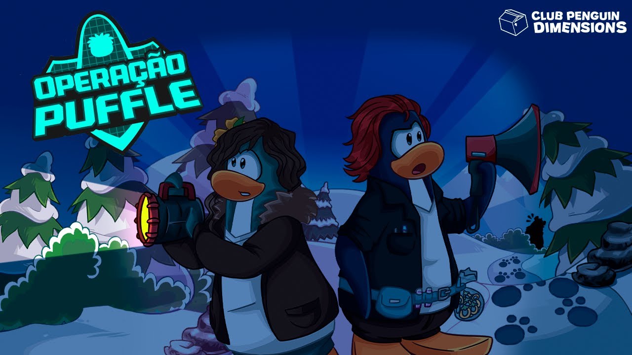 O PLANO PERFEITO PARA CAPTURAR HERBERT P. BEAR | OPERAÇÃO: PUFFLE NO CLUB PENGUIN DIMENSIONS