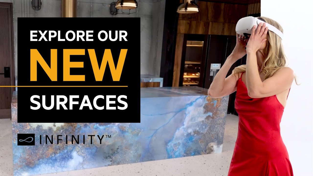 ARCHIVED | Explore Infinity Surfaces NEW Colours in our Virtual Showroom!