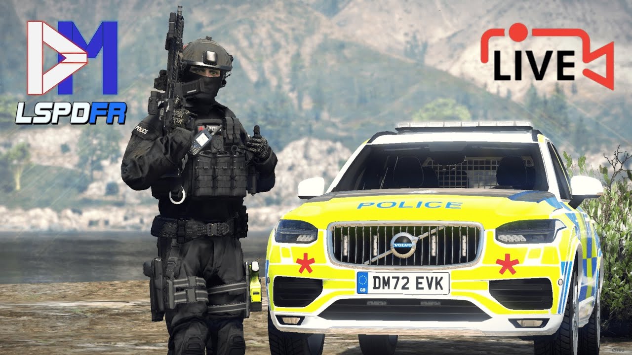 ARV Team 4 - Ready or Not! | LSPDFR Live! - GTA 5 British Police Mod